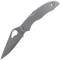 Noże - Nóż składany Spyderco Byrd Harrier 2 Stainless, Plain (BY01P2) - miniaturka - grafika 1