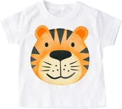 Koszulki dla dziewczynek - Koszulka dla dziecka twarz12 - miniaturka - grafika 1