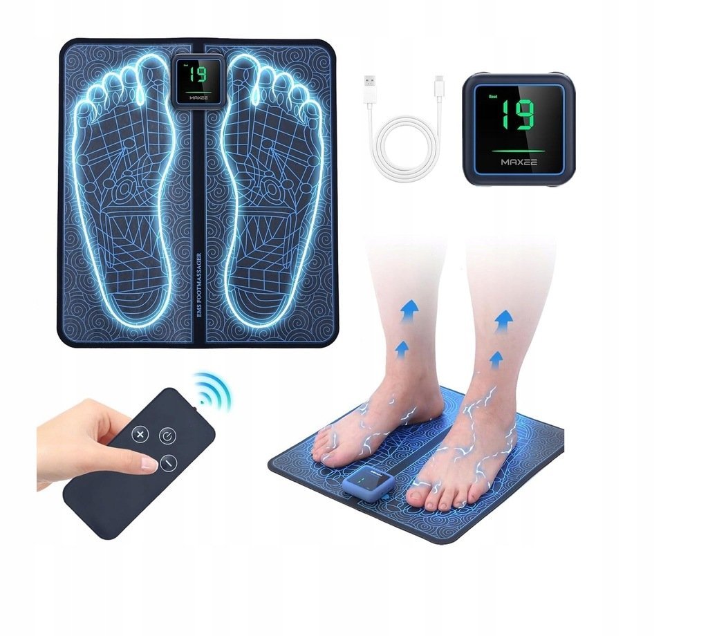 Masażer Stóp Foot Massager Urządzenie Do Masażu Stóp Wspomaga Zdrowie Stóp