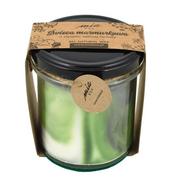 Świece - MIA BOX Świeca sojowa marmurkowa o zapachu Zielonej Herbaty 240g - miniaturka - grafika 1