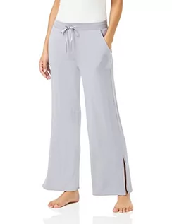 Spodnie damskie - Triumph Damskie spodnie od piżamy Climate Aloe Trousers, Morandi Grey - grafika 1