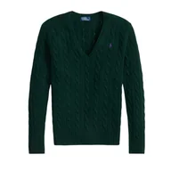 Dresy damskie - maglioni donna ralph lauren - kimberly-long sleeve-pullover - verde - miniaturka - grafika 1