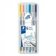 Przybory szkolne - Staedtler Cienkopis Triplus Hygge 6 kolorów - miniaturka - grafika 1