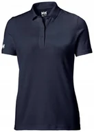 Koszulki i topy damskie - Koszulka Helly Hansen W Crew Tech Polo-L - miniaturka - grafika 1