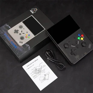 M18 R43 Pro Handheld Game Console, 4.3-inch LCD Screen, Emelec 4.3 OS, 1GB RAM 4GB Storage 64GB TF Card, Supports 25 Simulator, - Konsole i gry retro - miniaturka - grafika 8