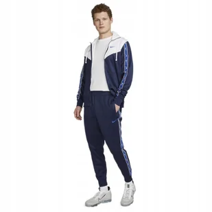 NOWE SPODNIE DRESOWE NIKE MĘSKIE DX2027 411 GRANATOWE SPORTOWE r. XL - Dresy męskie - miniaturka - grafika 1