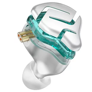 KZ ZES Electrostatic Dynamic Wired Noise Cancelling with Mic - Silver - Słuchawki - miniaturka - grafika 4