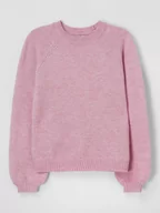 Swetry dla dziewczynek - Sweter z mieszanki wiskozy model ‘Lesly’ - miniaturka - grafika 1