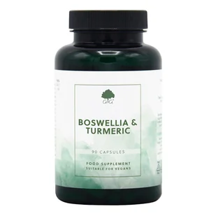G&G Boswellia i kurkuma Kapsułki, 90 szt. - Stawy, mięśnie, kości - miniaturka - grafika 1