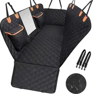 Inne - Wytrzymała Wodoodporna Pokrywa Siedzenia dla Psa z Kieszenią i Siatkowym Okienkiem - Odporna na Zarysowania Ochrona Siedzenia Samochodowego dla - miniaturka - grafika 1