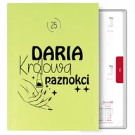 Notesy i bloczki - KALENDARZ SELEDYNOWY PLANER TERMINARZ A5 2025 PREZENT DLA MANICURZYSTKI WZ - miniaturka - grafika 1