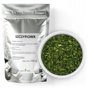 Szczypiorek Suszony Cięty Aromatyczny 100G - Przyprawy i zioła sypkie - miniaturka - grafika 1