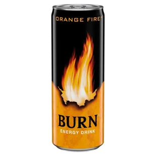 Burn Orange Fire Gazowany napój energetyczny 250 ml - Napoje energetyczne i izotoniczne - miniaturka - grafika 1