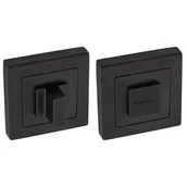 Szyldy i rozety - Rozeta podklamkowa do wc Cubus Czarna Ambition - miniaturka - grafika 1