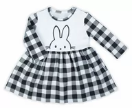 Sukienki i spódniczki dla dziewczynek - Sukienka z długim rękawem ''Bunny'' Nicol - 74 - miniaturka - grafika 1