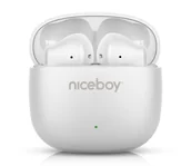 Słuchawki - Niceboy Beans 4 POP - 200 mAh + 2x 30 mAh IPX4 biały - miniaturka - grafika 1