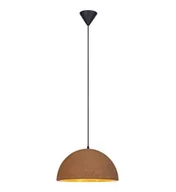 Lampy sufitowe - Markslojd LAMPA wisząca CORK 106486 metalowa OPRAWA zwis IP20 kopuła Brązowy - miniaturka - grafika 1