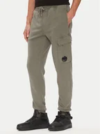 Spodnie sportowe męskie - C.P. Company Spodnie dresowe 19CMSP720A006372R Szary Regular Fit - miniaturka - grafika 1