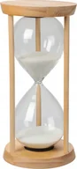 Figurki dekoracyjne - Home Styling Collection Klepsydra ozdobna w drewnie, 23,5 cm - miniaturka - grafika 1