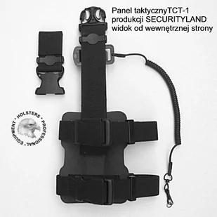 Panel taktyczny TCT-01 SEC + smycz taktyczna PSK66 P-99/GLOCK/BERETTA APX - Kabury i pokrowce - miniaturka - grafika 2