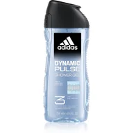 Żele pod prysznic dla mężczyzn - Adidas Dynamic Pulse Shower Gel 3-In-1 Żel pod prysznic dla mężczyzn 250 ml - miniaturka - grafika 1