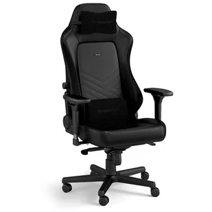 noblechairs Fotel gamingowy noblechairs HERO czarny czarne obszycie NBL-HRO-PU-BLA - Fotele gamingowe - miniaturka - grafika 1