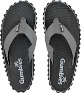 Klapki i japonki męskie - Japonki męskie Gumbies Gumbies japonki unisex Duckbill Flip Flops - czarno-szare 41 - miniaturka - grafika 1