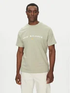 Koszulki męskie - New Balance T-Shirt Reimagined Graphic MT51506 Zielony Relaxed Fit - miniaturka - grafika 1