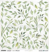 Dekoratorstwo - Papier ozdobny 30x30 LIŚCIE 4 - miniaturka - grafika 1