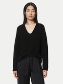 Swetry damskie - Marc O'Polo Sweter 406 6059 60097 Czarny Regular Fit - miniaturka - grafika 1