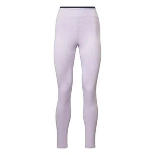 Reebok Damskie legginsy bawełniane Id Energy, Fioletowa Oasis, S - Legginsy - miniaturka - grafika 1