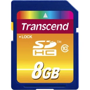 Karta TRANSCEND SDHC 8GB - Karty pamięci - miniaturka - grafika 1