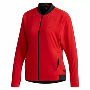 adidas Barricade damska kurtka treningowa, czerwona, czarna, S - Kurtki damskie - miniaturka - grafika 1