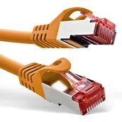 Kable miedziane - InLine Patchcord Cat.6 S/FTP 250MHz PVC 5m pomarańczowy 76405O - miniaturka - grafika 1