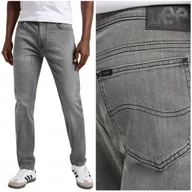 Spodnie męskie - Lee RIDER SLIM Felix DżINS lekko dopasowane szare spodnie jeansowe W30 L34 - miniaturka - grafika 1