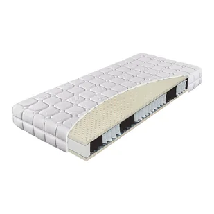 Materac PRIMATOR BIO-EX ROYAL MATERASSO kieszeniowo-lateksowy : Rozmiar - 100x200, Twardość - H3, Pokrowce Materasso - Lyocell I Darmowa dostawa I Raty - Materace Materac PRIMATOR BIO-EX ROYAL MATERASSO kieszeniowo-lateksowy : Rozmiar - 100x200, Twardość - H3, Pokrowce Materasso - Lyocell I Darmowa dostawa I Raty - Materace - miniaturka - grafika 1