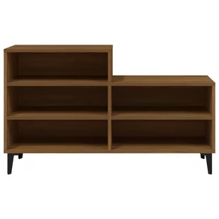 Lumarko Szafka na buty, brązowy dąb, 102x36x60 cm - Szafki na buty - miniaturka - grafika 4