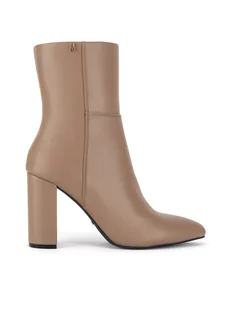 MEXX Botki MI001714343W Beżowy - Botki damskie - miniaturka - grafika 1