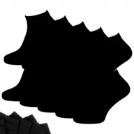 Skarpetki męskie - SKARPETY STOPKI MĘSKIE KRÓTKIE BAWEŁNA 85% CZARNE 10 X 40-43 STOPKI NISKIE - miniaturka - grafika 1