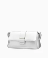 Torebki damskie - PUCCINI Casualowa torebka damska srebrna - miniaturka - grafika 1