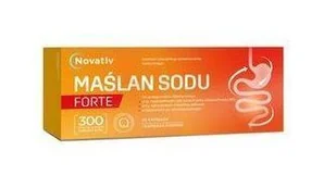 Novativ Maślan Sodu Forte, 60kaps. - Układ pokarmowy - miniaturka - grafika 1