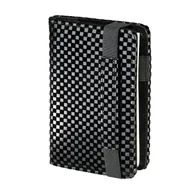 Kalendarze - Kalendarz książkowy 2025 zbliżony A6 Modena czarna wymienny wkład tygodniowy Drops Office - miniaturka - grafika 1