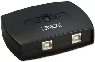 Lindy Przełącznik / Switch USB 2.0 automatyczny 2-portowy 42795 - Adaptery i przejściówki - miniaturka - grafika 2
