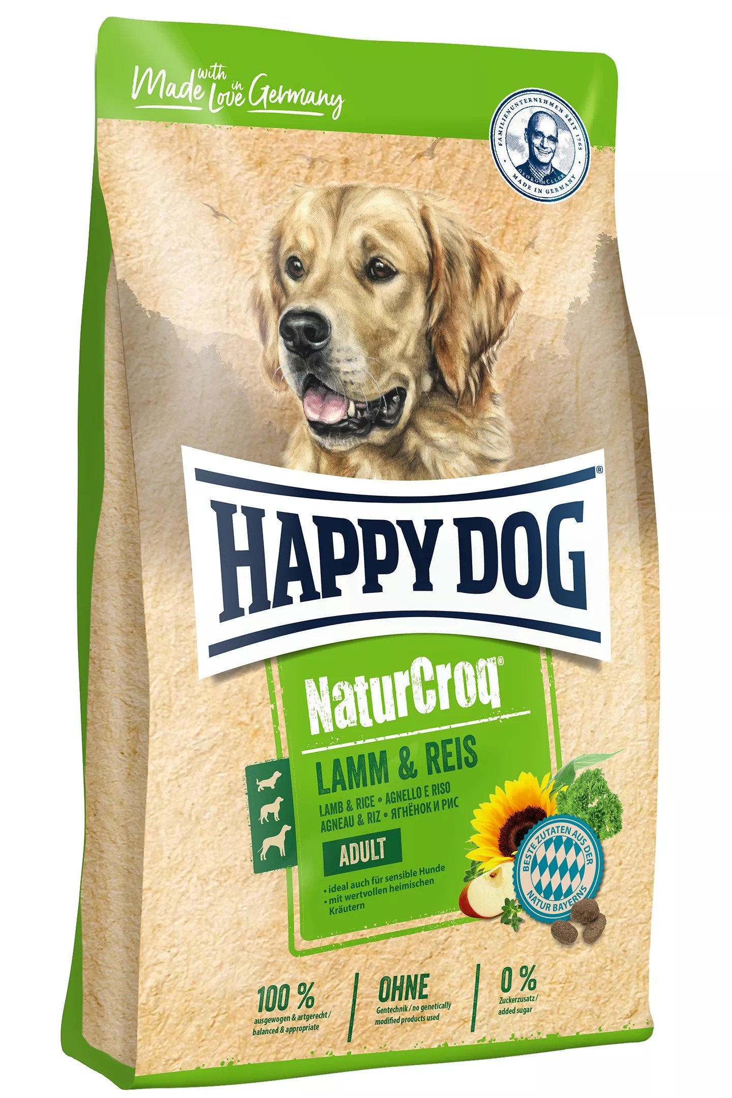 Naturcroq Jagnię/Ryż 15Kg