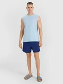 Spodenki męskie - 4F Spodenki casual męskie - granatowe 3XL - miniaturka - grafika 1