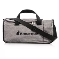 Torebki damskie - Torba fitness Meteor Widar 40 l szary melanż/czarny - miniaturka - grafika 1