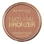 Bronzery i konturowanie twarzy - Rimmel Rimmel Natural Bronzer wodoodporny puder brązujący wodoodporny puder brązujący SPF 15 odcień 022 Sun Bronze 14 g - miniaturka - grafika 1