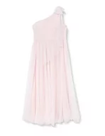 Sukienki - Gina Bacconi Damska sukienka koktajlowa z tiulową kokardą na ramionach, różowy, 40 - miniaturka - grafika 1