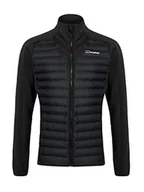 Kurtki męskie - Berghaus męska kurtka termoizolacyjna Hottar hybrydowa, czarna, XL 4A000765 - miniaturka - grafika 1