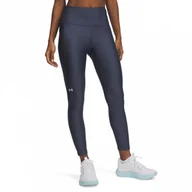 Legginsy - Damskie legginsy treningowe Under Armour Tech Hi Ankle Leg - szare - miniaturka - grafika 1